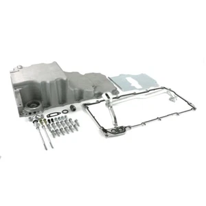 TSP 81073 GM LS Low-Profile Retro-Fit Rear Sump Oil Pan, Aluminum, Natural - Picture 1 of 2