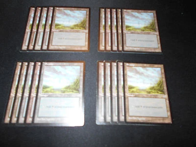 20 Basic Land - SAME ART - Swamp - Mirage - MP-NM Condition - Magic MTG FTG - Image 1 of 2