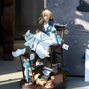 In Stock Violet Evergarden 25cm Figure Toy PVC Collection Model Anime Gift - Picture 1 of 20