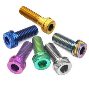Tornillos de titanio M8x20 30mm motocicleta tornillo de montaje de choque para tornillos ducati kleg - Imagen 1 de 9