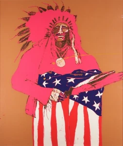 5 Prints By Fritz Scholder :  Archival Quality Art Print 17x22 - Picture 1 of 5