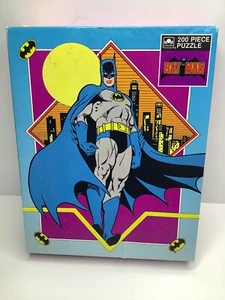 Batman 200 Piece Jigsaw Puzzle #4863-40, Sealed, 1989 DC Comics, Golden - Picture 1 of 5
