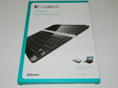 Logitech Ultrathin Keyboard Cover for Apple iPad 2 & iPad (3rd&4th Gen) Black - Image 1 of 3
