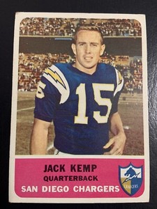1962 Fleer #79 Jack Kemp