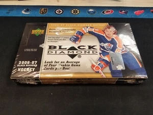 2006-07 UPPER DECK BLACK DIAMOND HOCKEY HOBBY BOX FACTORY SEALED 24 PACKS - Picture 1 of 4