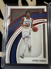 2022 Panini Immaculate Collegiate Ochai Agbaji #20  RED  RC  04/25