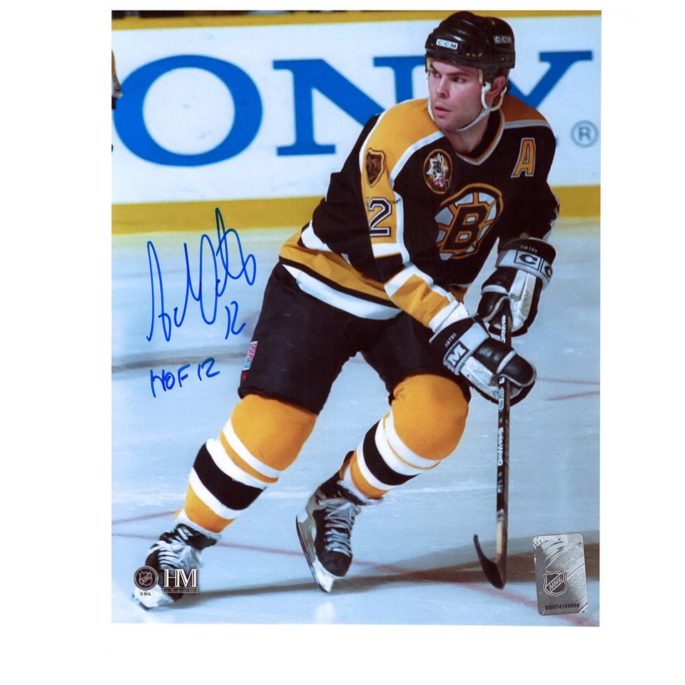 Foto firmada por ADAM OATES Boston Bruins 8x10 HOF12 – 70505 Foto 1 de 2