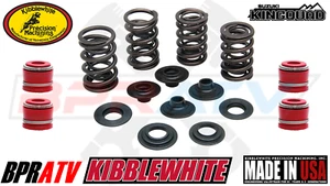 05-24 Suzuki KingQuad 700 LTA750 Kibblewhite Valves Springs Spring Kit RED Seals - Picture 1 of 23