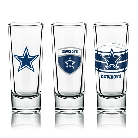 NFL Shot Glasses 6 Pack Set - Dallas Cowboys Cover