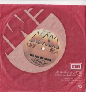 GILBERT O'SULLIVAN You Got Me Going AUSSIE 7" PROMO VINYL Singer Songwriter - Picture 1 of 1