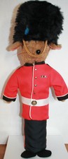 Guard Royal Palace Guardsman Mouse Plush Soft Toy Queen's Guard Doorstop 22" h