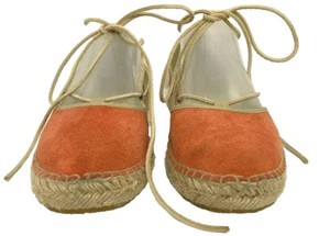 Free People Espadrille Shoes Women’s Size 39 Coral Marina Lace Up - Picture 1 of 10