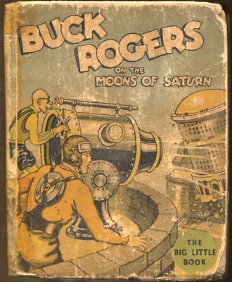 Buck Rogers On The Moons Of Saturn #1143 1934-Whitman-Big Little Book-P - Image 1 of 3