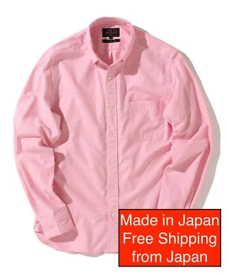 BEAMS PLUS Japan Oxford Botton Down Shirts IVY Size S-XL Pink Tokyo Kyoto Osaka - Image 1 of 4