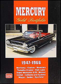 Libro de 62 artículos de revistas sobre Mercury 1947-1966 Marauder Monterey Park Lane Foto 1 de 1