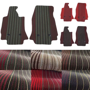 Multiple colors Front Floor Mats Carpets Silk Fit For Corvette C7 2014-2019 2PCS - Picture 1 of 32