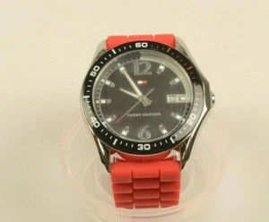 Tommy Hilfiger Men's Designer Wrist Watch Stainless Steel NEW Needs Battery - Picture 1 of 4