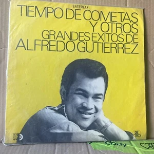 ALFREDO GUIERREZ / TIEMPOS DE COMETAS / Vinyl Record 33 Rpm Vallenatos - Picture 1 of 4