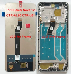 For Huawei Nova 12i LCD Display Screen Touch Panel Digitizer Replacement + Frame - Picture 1 of 2