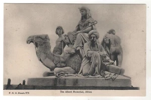 Antigua postal Albert Memorial África 1900 estatua de camello tarjeta antigua Alemania - Imagen 1 de 2