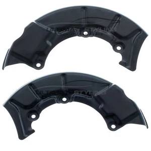 Brake Disc Dust Shields Covers Plates VW Bora Saloon 1999-2005 Front 1 Pair - Picture 1 of 12