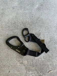 Yates Gear Black Helo Personal Retention Lanyard 568T Kong Strength 15kN - Picture 1 of 3