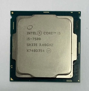Intel Core i5 SR335 i5-7500 3.40GHz 6M Socket 1151 Quad Core Processor / CPU - Picture 1 of 4