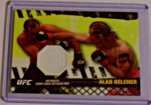 Alfombra de lucha usada Topps UFC Event 2010 reliquia Alan Belcher UFC 107 muestra blanca - Imagen 1 de 1