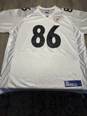 Authentic Reebok Hines Ward  #86 Pittsburgh Steelers Jersey Size 56-worn Once - Image 1 of 4