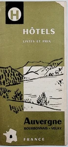Hotels Listes et prix. Auvergne. Bourbonnais - Verlay. France. - Bild 1 von 1
