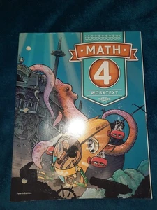 BJU Bob Jones Math 4 Student Worktext 4th Edition 2019 Homeschool - Picture 1 of 2