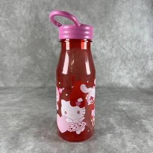 Sanrio x Hello Kitty BPA Free Plastic Water Bottle 20 oz. With Lid - Picture 1 of 9