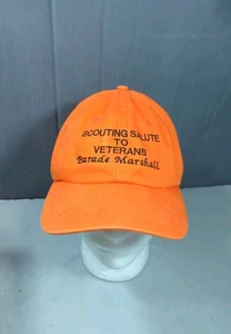 Vintage Scouting  Salute To Veterans Parade Marshall Hat Ball Cap Adjustable... - Picture 1 of 9