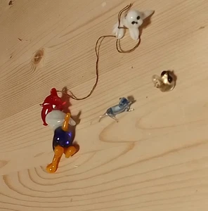 Glasfigur Hexe, mini figuren Seehund ,Schwan, Hund ,  glas - Bild 1 von 9