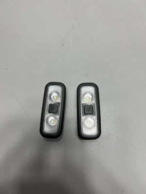 2021-25 FORD F-150 F-250 F-350 JUEGO TRASERO TECHO DOMO LUZ LÁMPARA DE LECTURA OEM Foto 1 de 3