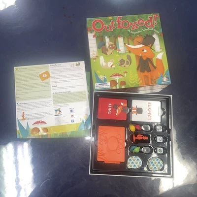 Outfoxed! Juego de mesa de Gamewright envío rápido 2015 edad 5+ 2-4 jugadores Foto 1 de 3