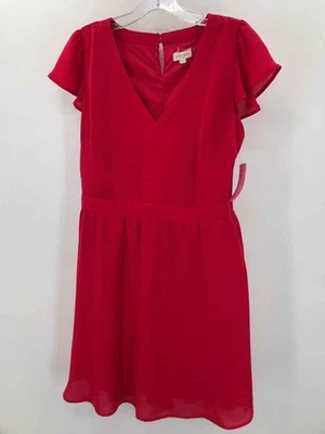Pre-Owned Maison Jules Red Size Medium Short Sleeveless Dress - Image 1 of 3