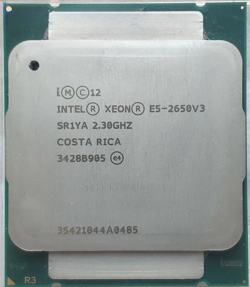 Intel Xeon E5-2650 V3 2.3GHz 25MB 9.6GT/s SR1YA LGA2011-V3 CPU Processors - Image 1 of 1