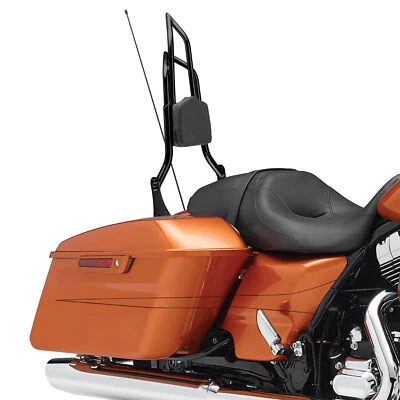 Respaldo barra Sissy desmontable negro 28" para Harley Road King Glide Special CVO Foto 1 de 3