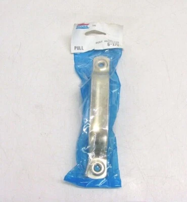 NOS! NATIONAL 6-1/2" ZINC FINISH RUST RESISTANT DOOR PULL, 100-115 - Image 1 of 3