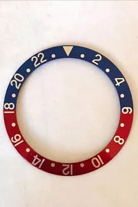 Inserto Bezel originale Rolex 1675 16750 retro rosso red back - Bild 1 von 3