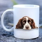 Pet Dog Mug, watercolour Springer Spaniel - Ideal Gift