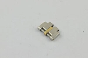 Girard Perregaux Steel/Gold Bracelet Replacement Link 15Mm - Picture 1 of 2