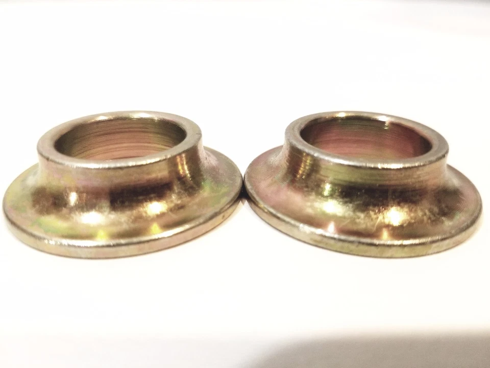 Espaciador de cono de diámetro 3/4" .400" de espesor recubierto de zinc acero dulce junta doméstica kit de 4 eslabones Foto 1 de 1