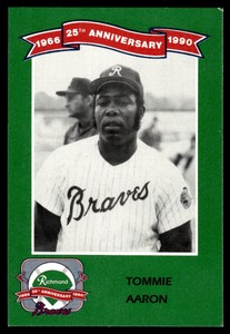 1990 Richmond Braves Tommie Aaron Richmond Braves #1