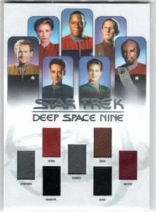 STAR TREK INFLEXIONS SC1 7 CHARACTER DEEP SPACE NICE RELIC COSTUME CARD 103/115