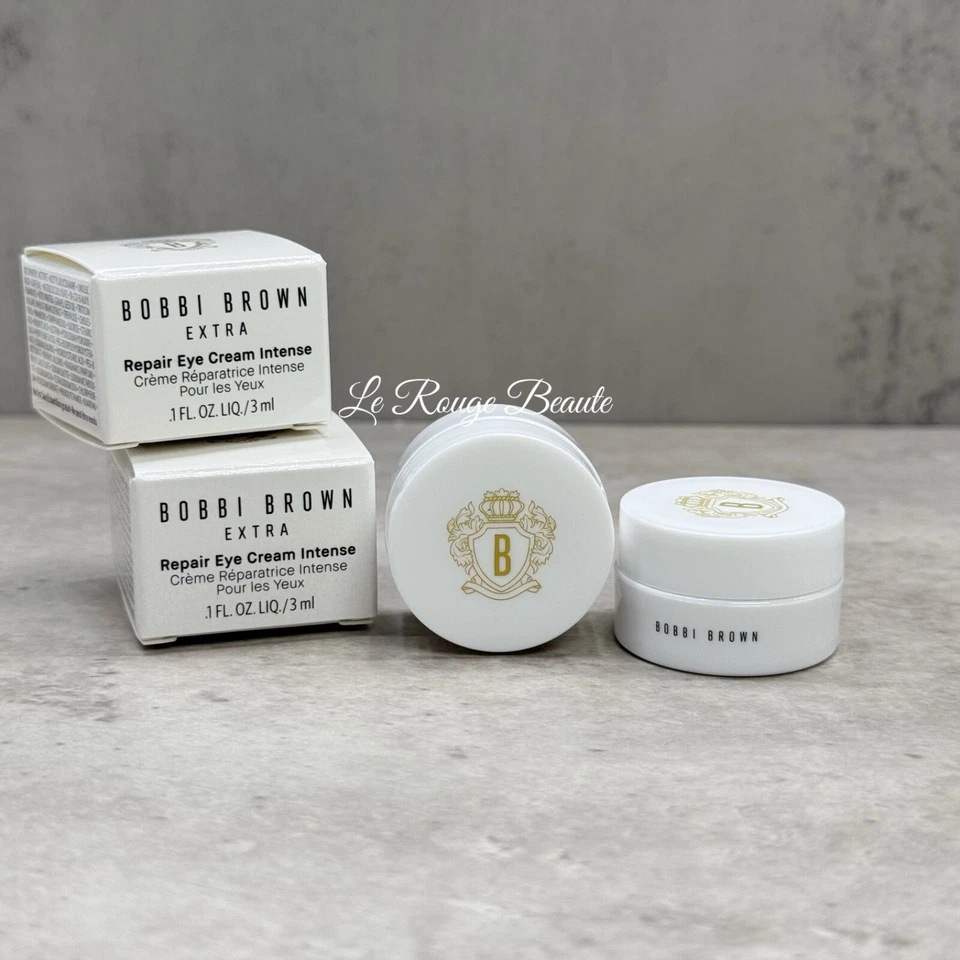 Bobbi Brown Extra Crema Reparadora de Ojos INTENSA Mini Viaje Tamaño 3ml 0.1oz Lote de 2 Foto 1 de 1