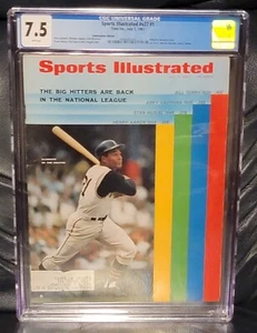 ROBERTO CLEMENTE SPORTS ILLUSTRATED JULY 3, 1967 CGC 7.5 PITTSBURGH PIRATES - Picture 1 of 3