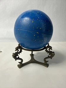 Replogle in metallo vintage 1970 globo scrivania celeste costellazioni cielo stellato zodiaco - Foto 1 di 13