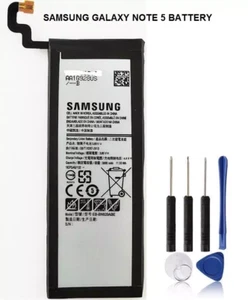Original OEM Battery for Samsung Galaxy Note 5 Note5 EB-BN920ABE - Picture 1 of 3